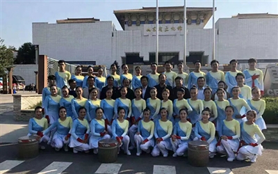 “新编广场舞《等你在黄河口》参加全国广场舞展演山东省集中展演