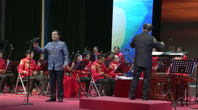 《沂河两岸》选段“蒙山沂水处处变”