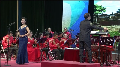 《石龙湾》选段"顶风冒雨往前奔"